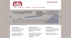 Desktop Screenshot of cannedyroofing.com