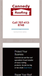 Mobile Screenshot of cannedyroofing.com